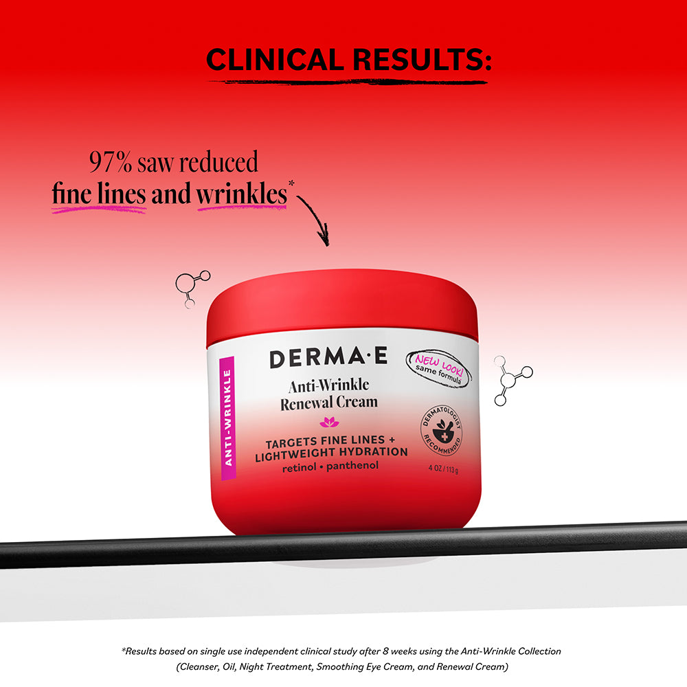 DERMA E | Anti-Wrinkle Renewal Cream
