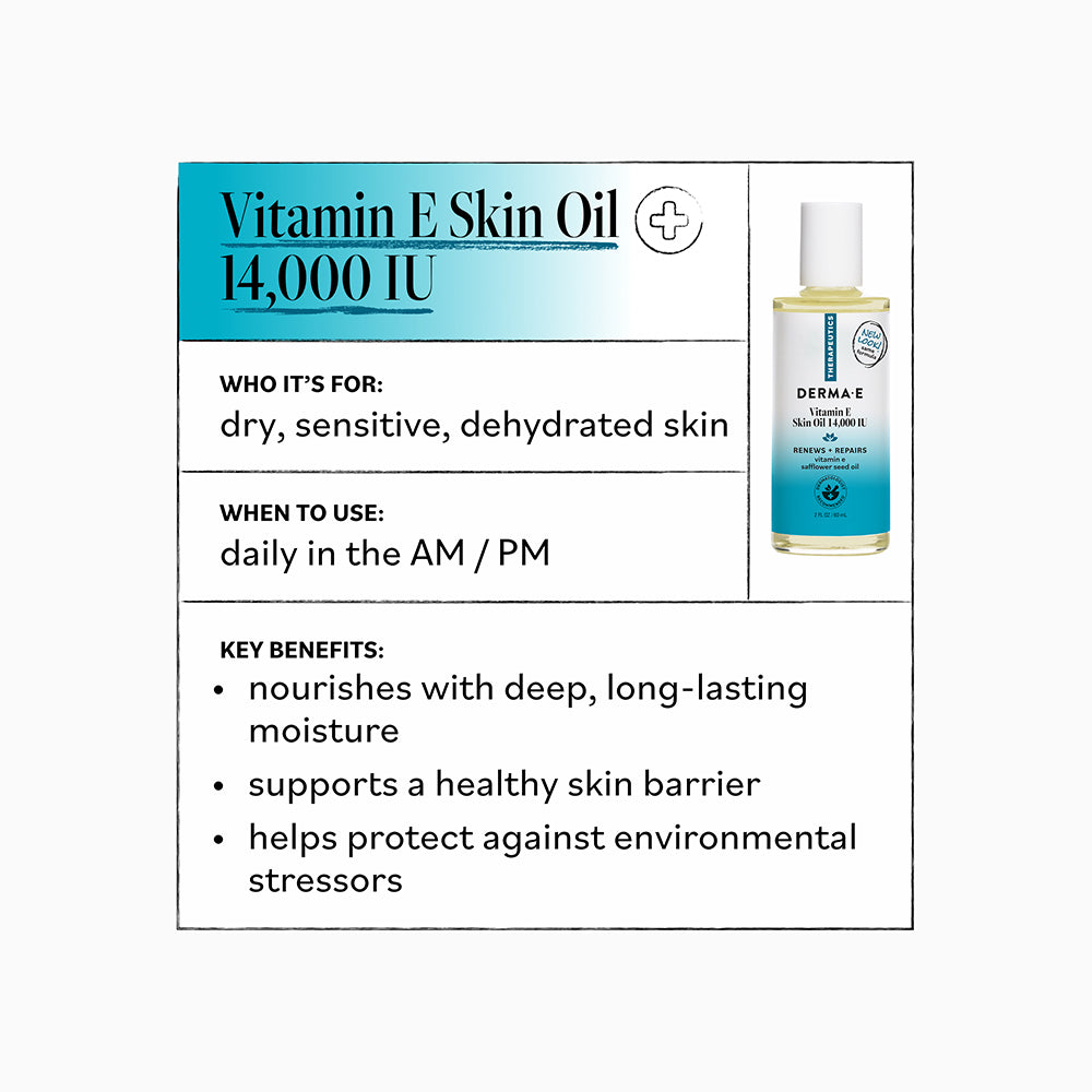 Derma E Vitamin E Skin Oil 14,000 IU 2 fl oz