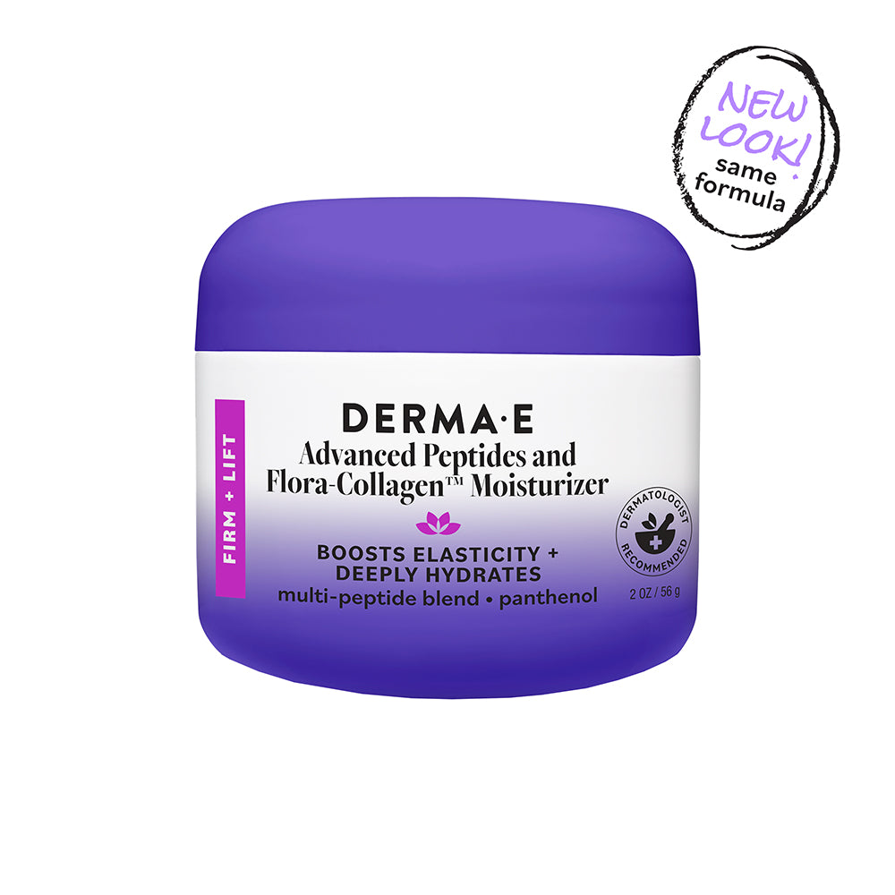 DERMA E | Advanced Peptides & Flora-Collagen™ Moisturizer