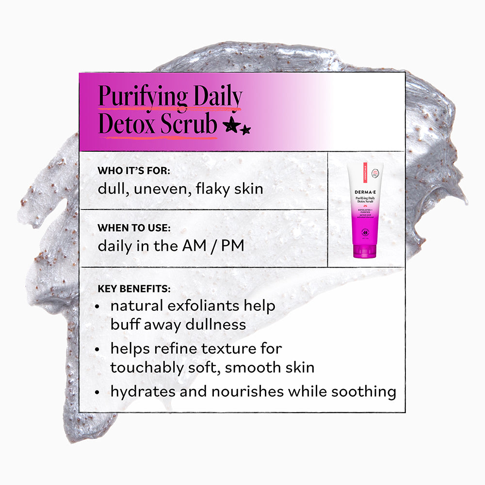 DERMA E | Purifying Daily Detox Scrub
