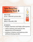 Acne Deep Pore Cleansing Wash