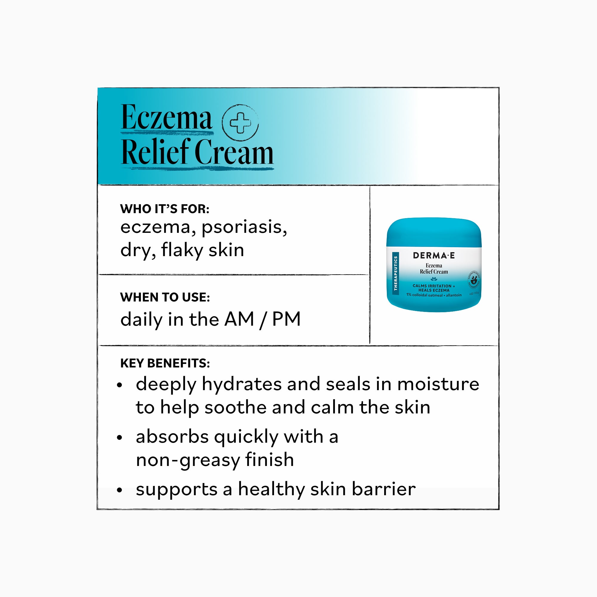 DERMA E | Eczema Relief Cream
