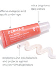 Pure Biome Balancing Eye Cream - Caffeine energizes and depuffs under-eye, mica brightens dark circles, and probiotics and cica balances and protects against environmental aggressors.