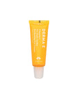 A tube of DERMA E Vitamin C Eye Cream with a white cap and yellow label.