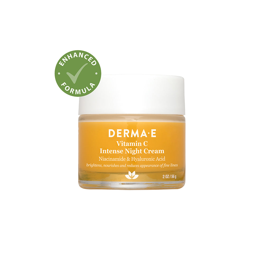 DERMA E Vitamin C Intense Night Cream - Unlock Radiant Skin Overnight!