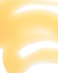Close-up of golden-yellow serum texture with glossy finish and smooth consistency.