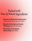 Anti-Wrinkle Retinol Scrub