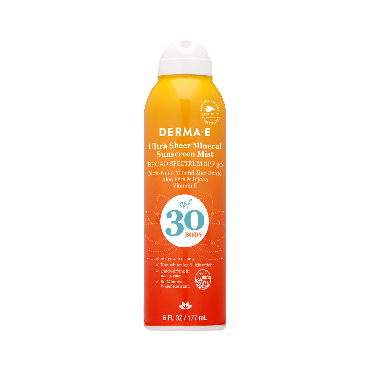 Ultra Sheer Mineral Body Sunscreen Mist SPF 30 – DERMA E