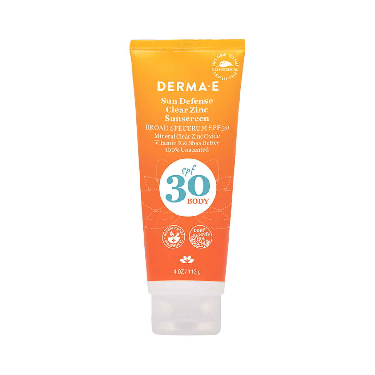 Sun Defense Clear Zinc Sunscreen SPF30 Body