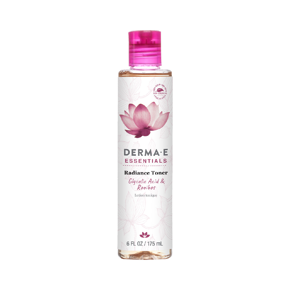 Radiance Toner has Glycolic Acid to revel brighter skin & Rosehip Extract to help rejuvenate skin
