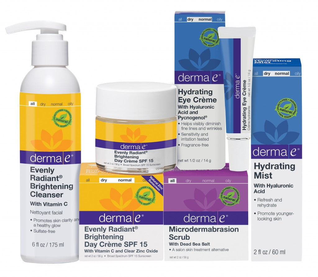 It's a derma e Natural Skincare Earth Day Giveaway!