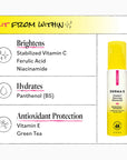 Derma E Vitamin C Renewing Moisturizer with ingredients listed on a white background