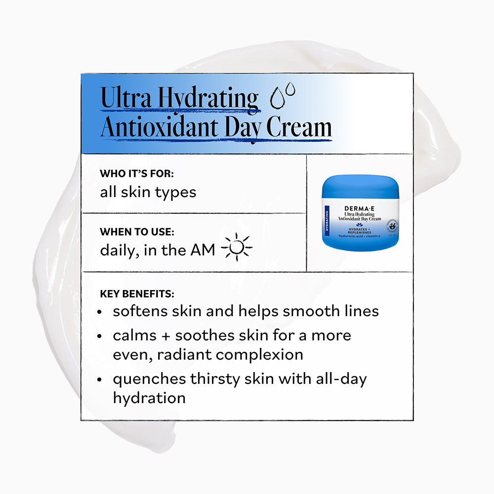 DERMA E | Ultra Hydrating Antioxidant Day Cream