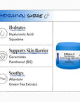 Derma E Ultra Hydrating Advanced Repair Night Cream with ingredients listed on a white background