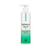 A bottle of DERMA-E Daily Gentle Cleanser with a white pump dispenser and a white-to-green gradient label, shown on a plain white background.