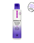 Derma-E Skin Firming Antioxidant Cleanser bottle with purple cap on a white background