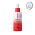 Derma-E anti-wrinkle treatment oil bottle with red and white design on a white background