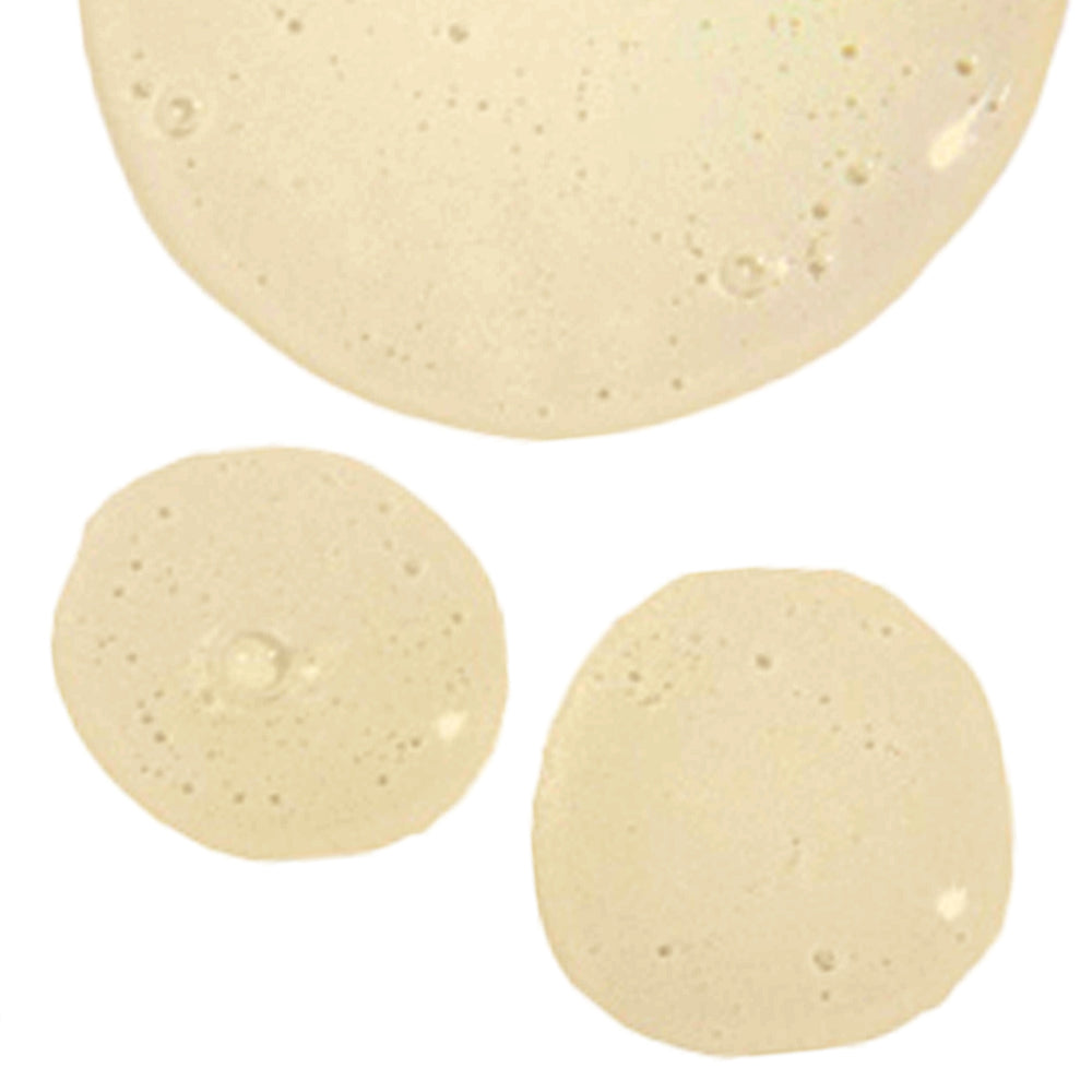 Three beige circular patches on a white background