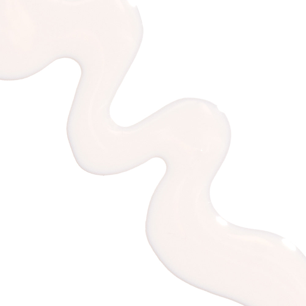 White abstract shape on a white background
