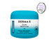 Derma-E Eczema Relief Cream jar with blue and white design on a white background