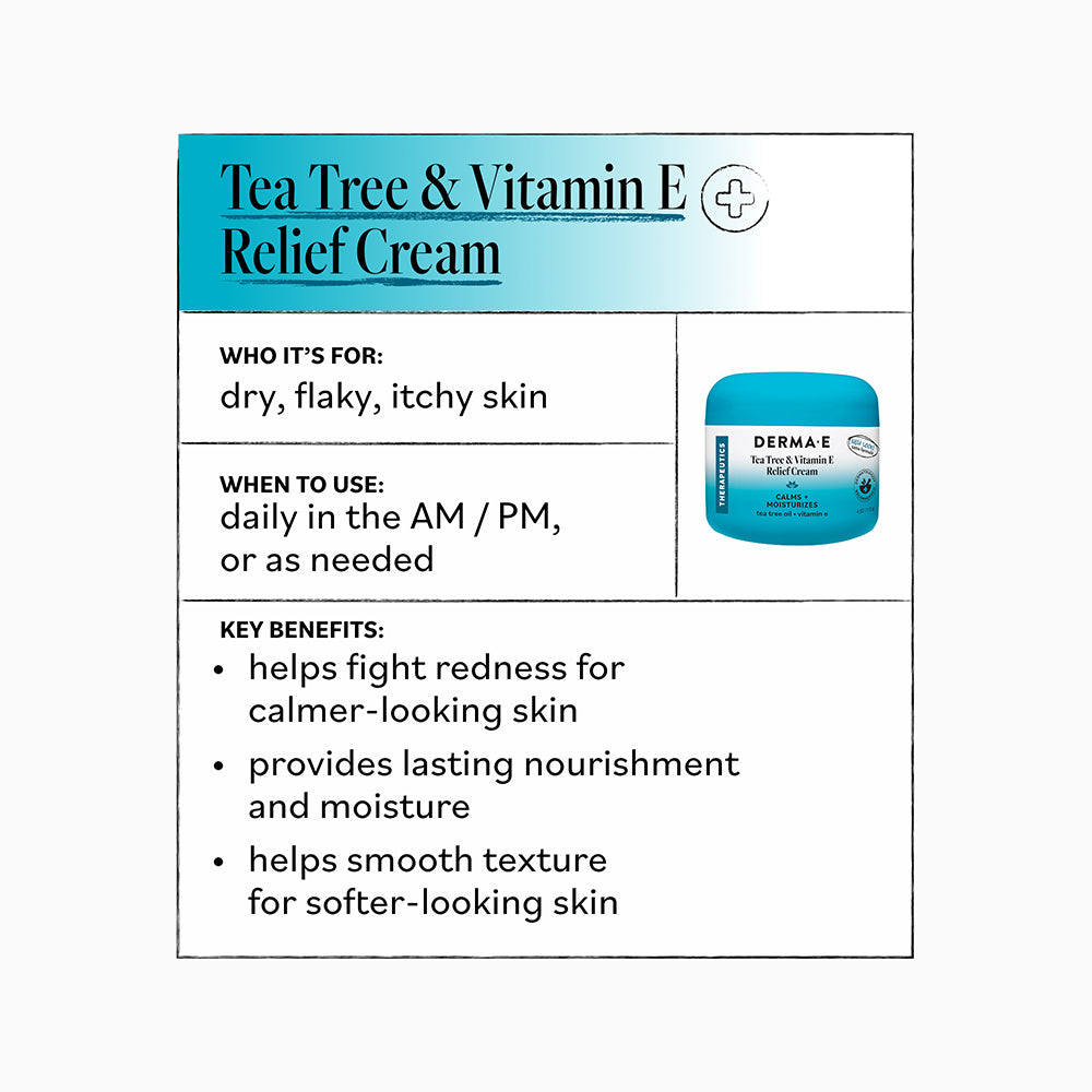 Tea Tree and Vitamin E Relief Cream