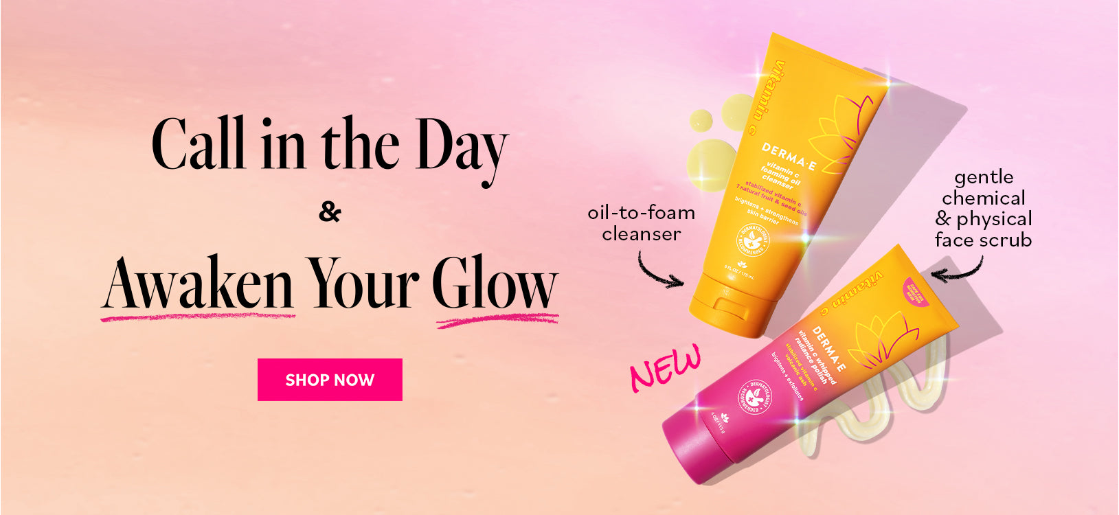 DERMA E セラム & ナイトクリーム & ジェルマスク Natural Skin Care Products | Face, Body & Hair Care | Derma E