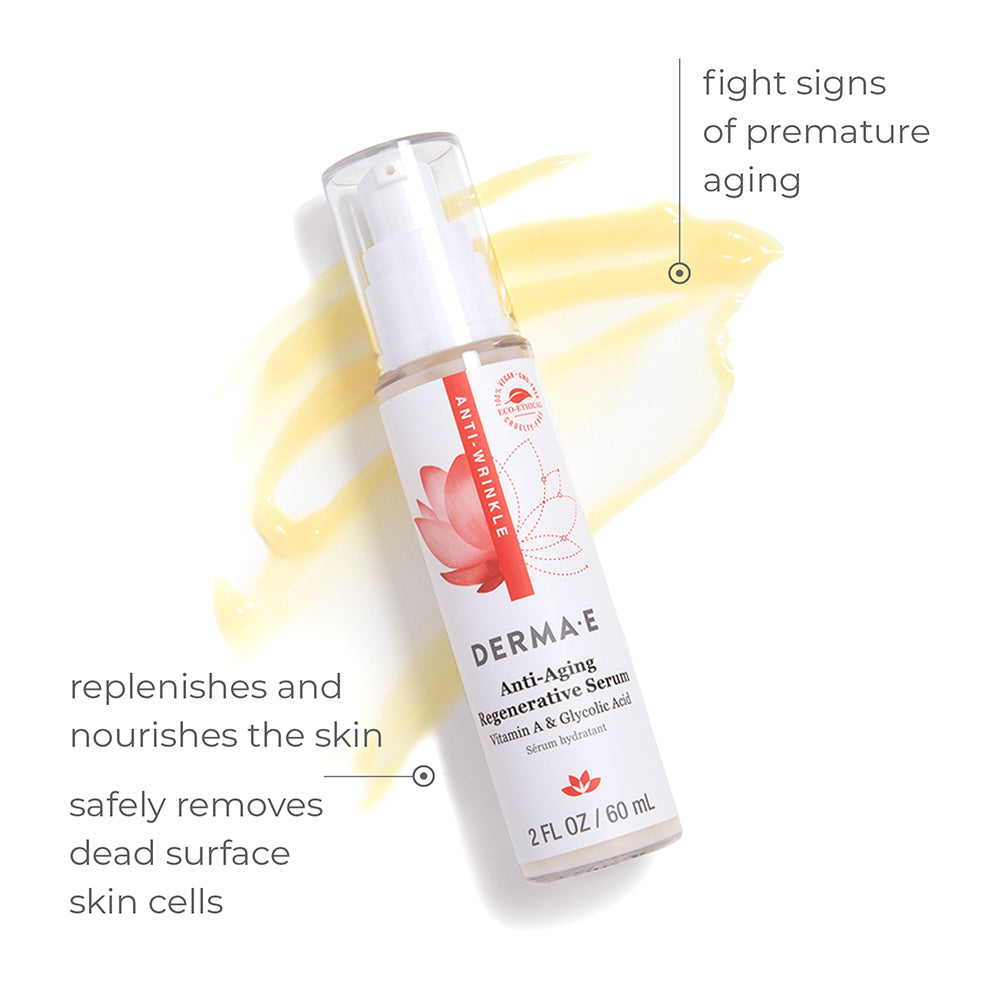 DERMA E Anti-Aging Serum - 100% Improved Firmness in 4 Weeks