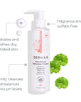 Pure Biome Balancing Cleanser hydrates and soothes dry, irritated skin. Gently cleanses and balances skin's pH levels. 