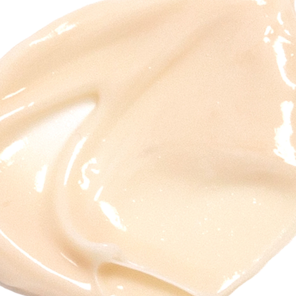 Close-up of the creamy texture of Derma E Vitamin C Renewing Moisturizer, showcasing its smooth and rich consistency.