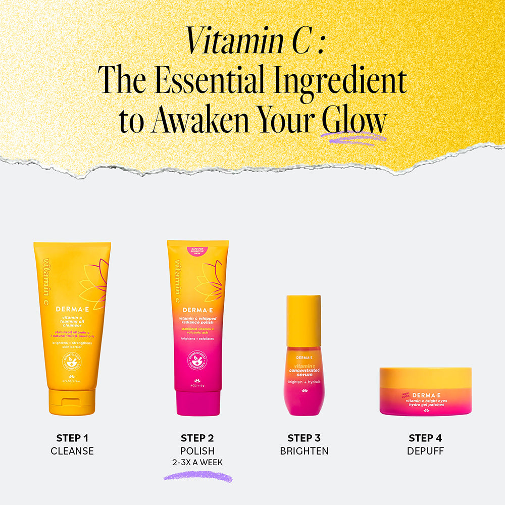 Vitamin C Whipped Radiance Polish | DERMA E