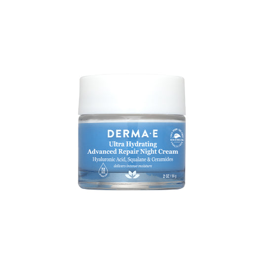 Hydrating Night Cream with Hyaluronic Acid | DERMA E