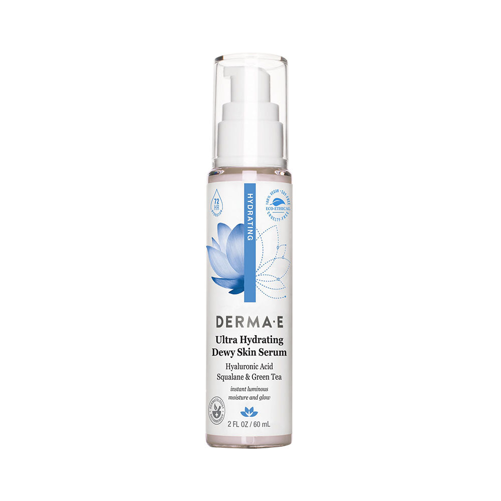 Derma-E Ultra Hydrating Dewy Skin Serum bottle.