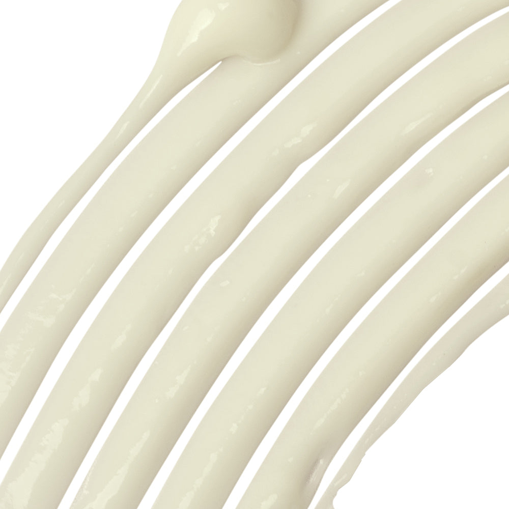 Close-up of white silicone tubing on a white background