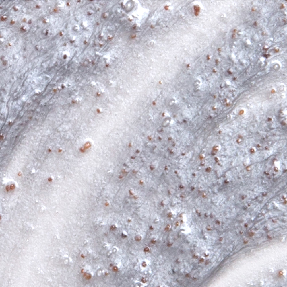 Close-up of the Purifying Daily Detox Scrub, showing the texture with fine exfoliating particles