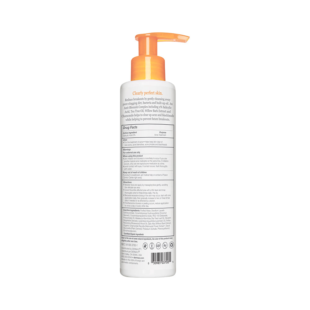 Derma e very clear shop acne cleanser