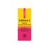 A rectangular box of Derma-E Vitamin C Concentrated Serum with a bright yellow-to-pink gradient design and black text, centered on a plain white background.