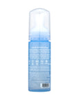 Back view of the Hydrating Facial Alkaline Cloud Cleanser bottle by DERMA E, displaying the ingredient list and usage instructions