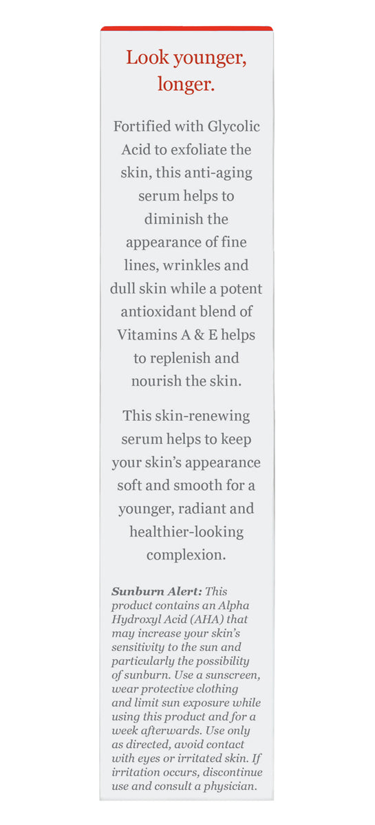 Derma E&#39;s Anti-Aging Regenerative Serum contains retinol, a form of Vitamin A that is easily absorbed by the skin. 