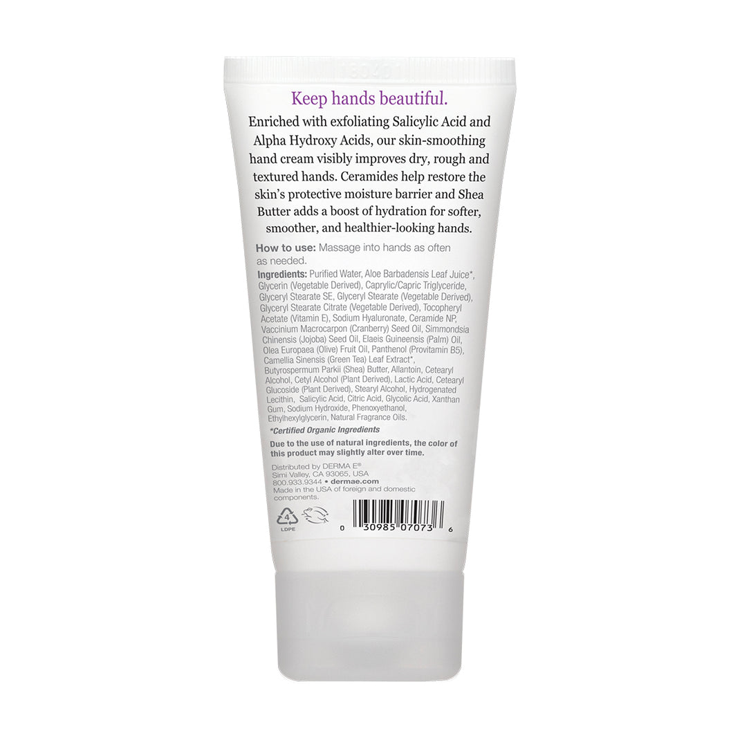 Vitamin E Lavender & Neroli Skin Smoothing Shea Hand Cream – DERMA E