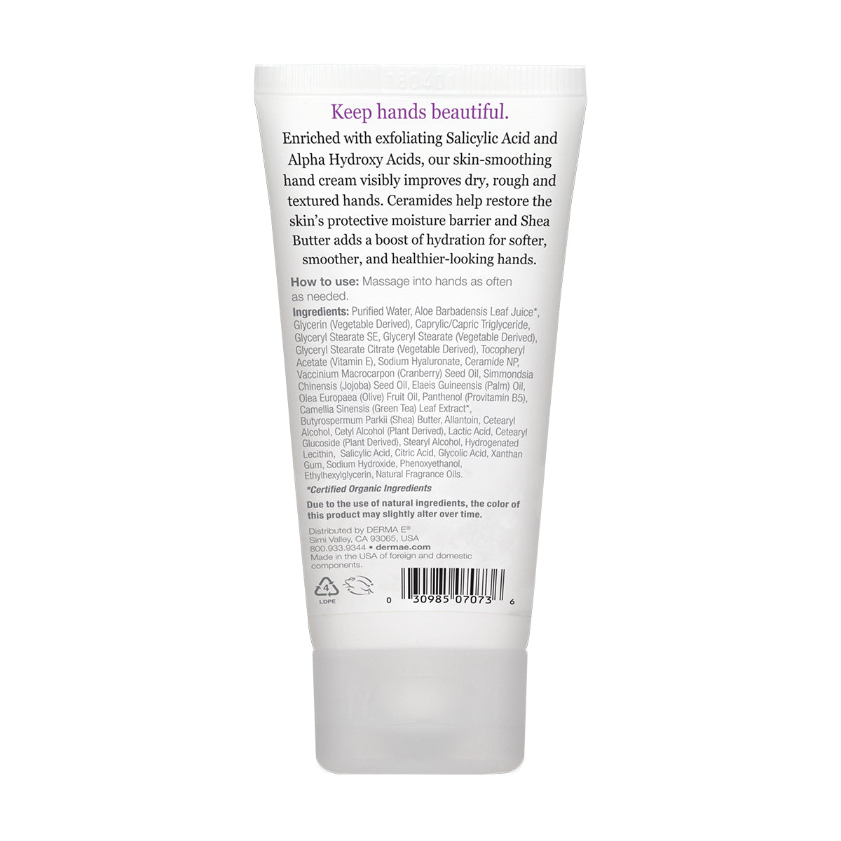 Vitamin E Lavender &amp; Neroli Skin Smoothing Shea Hand Cream