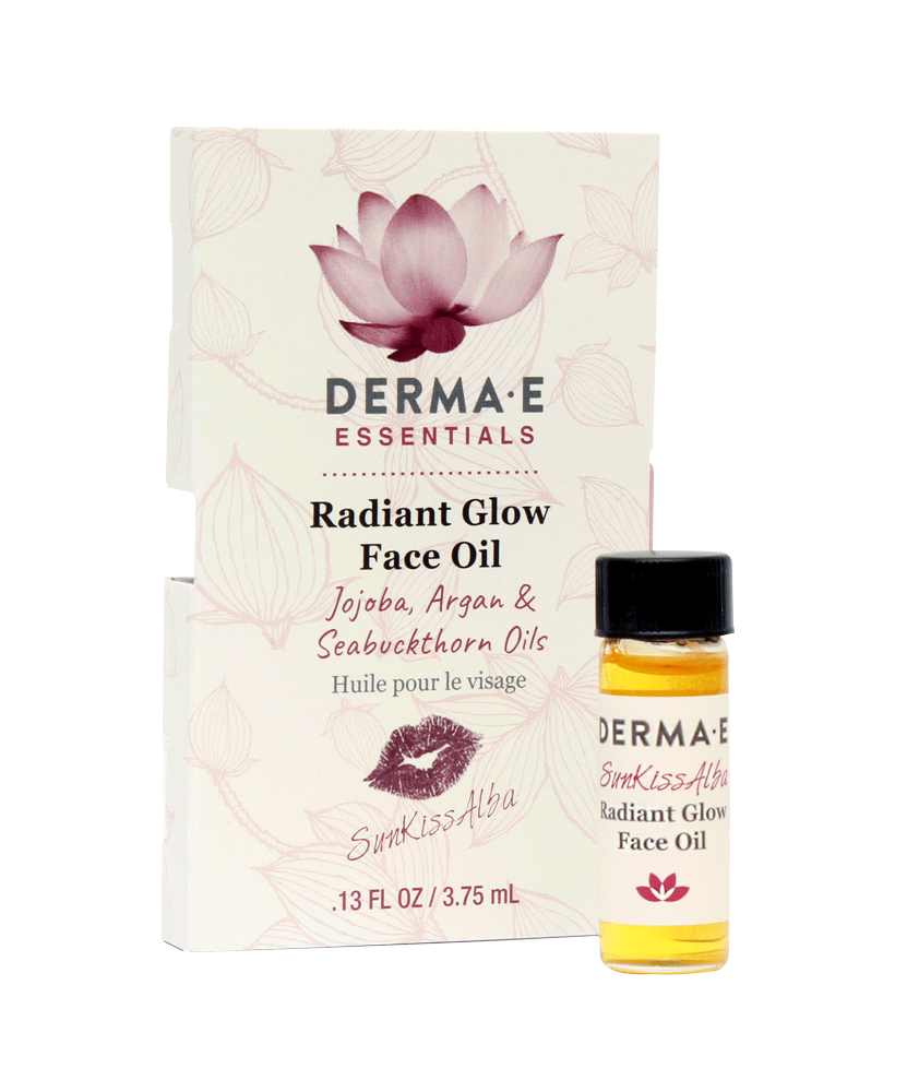 SunKissAlba Radiant Glow Oil Sample Bottle
