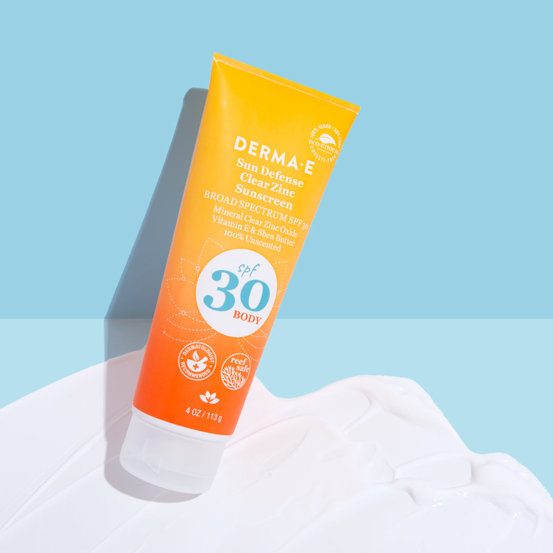 Sun Defense Clear Zinc Sunscreen SPF30 Body