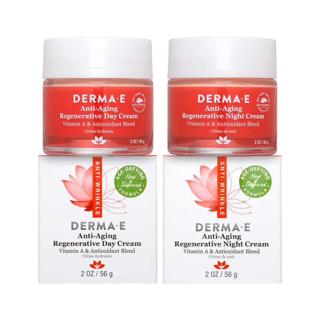 Anti-Aging Day and Night Cream Duo Set – DERMA E