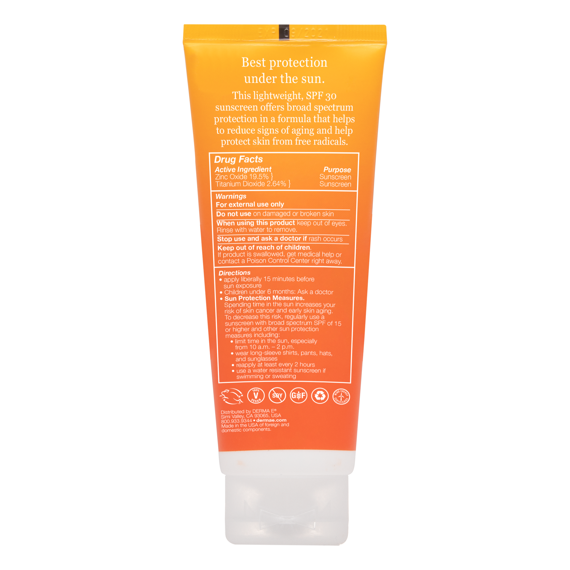 Sun Defense Clear Zinc Sunscreen SPF30 Body