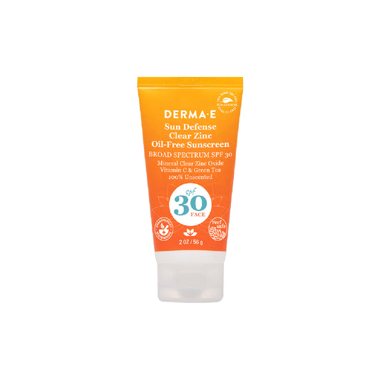 Sun Defense Clear Zinc Mineral Oil-Free Sunscreen SPF30 Face
