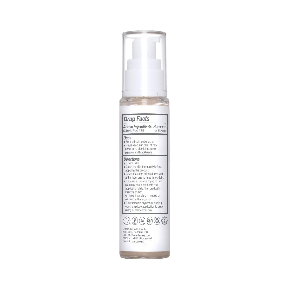 Anti-Acne Treatment Serum & Blemish Control - DERMAE – DERMA E